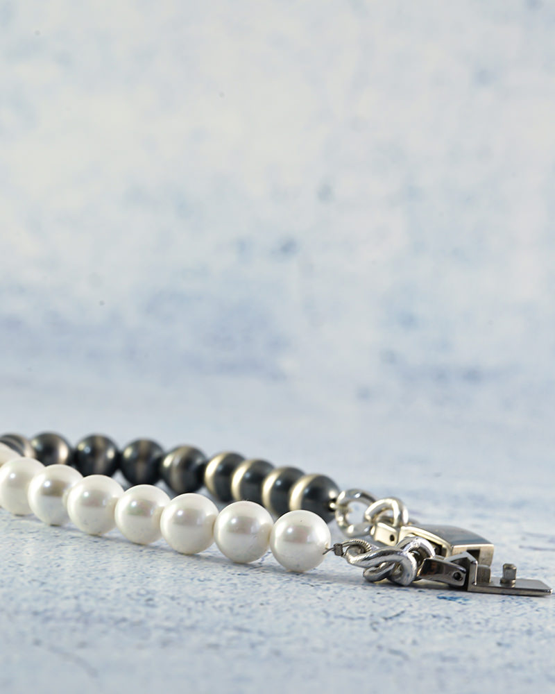 Bicolor Pearl Bracelet| HERGO