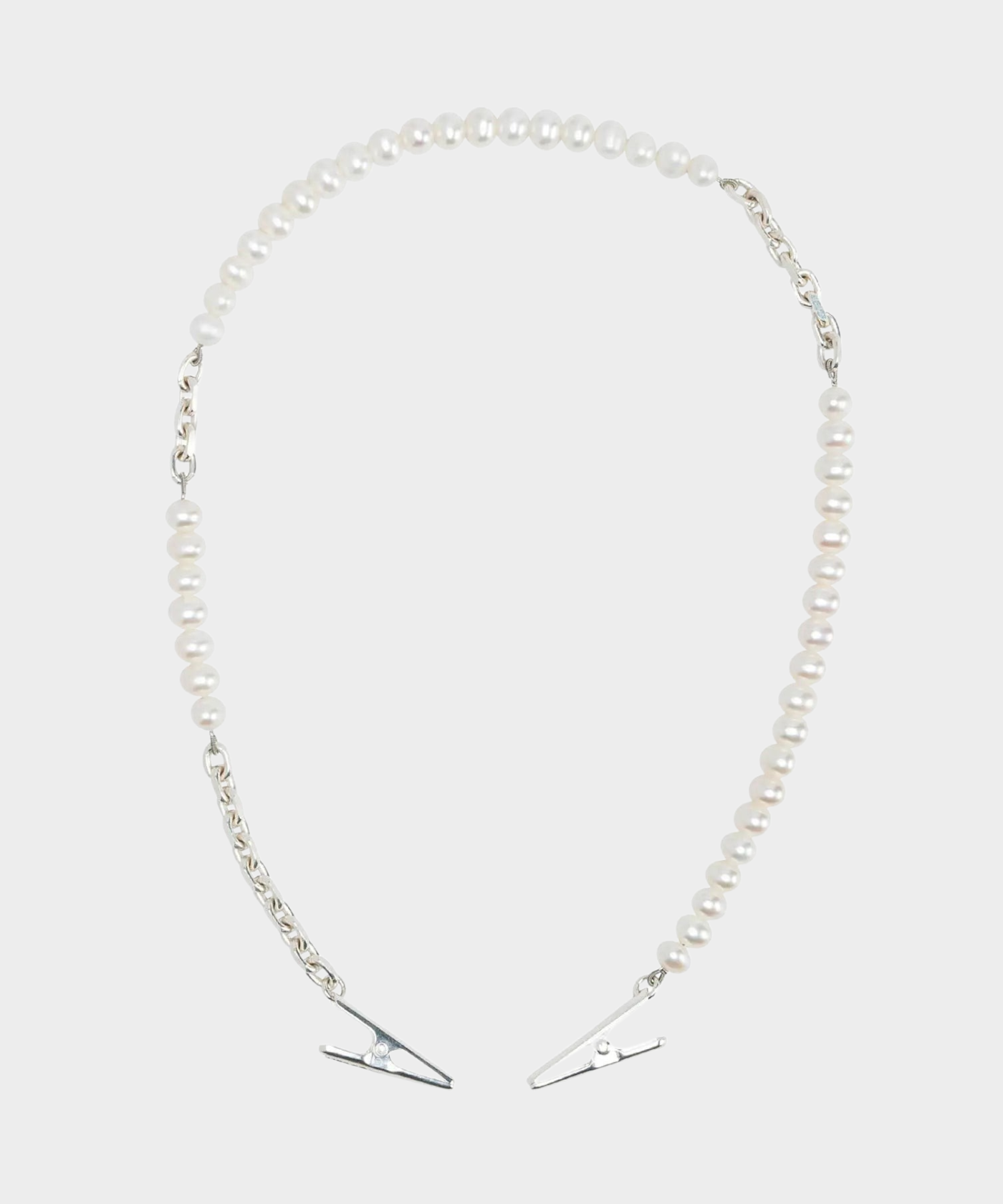 Clip pearl necklace｜HERGO
