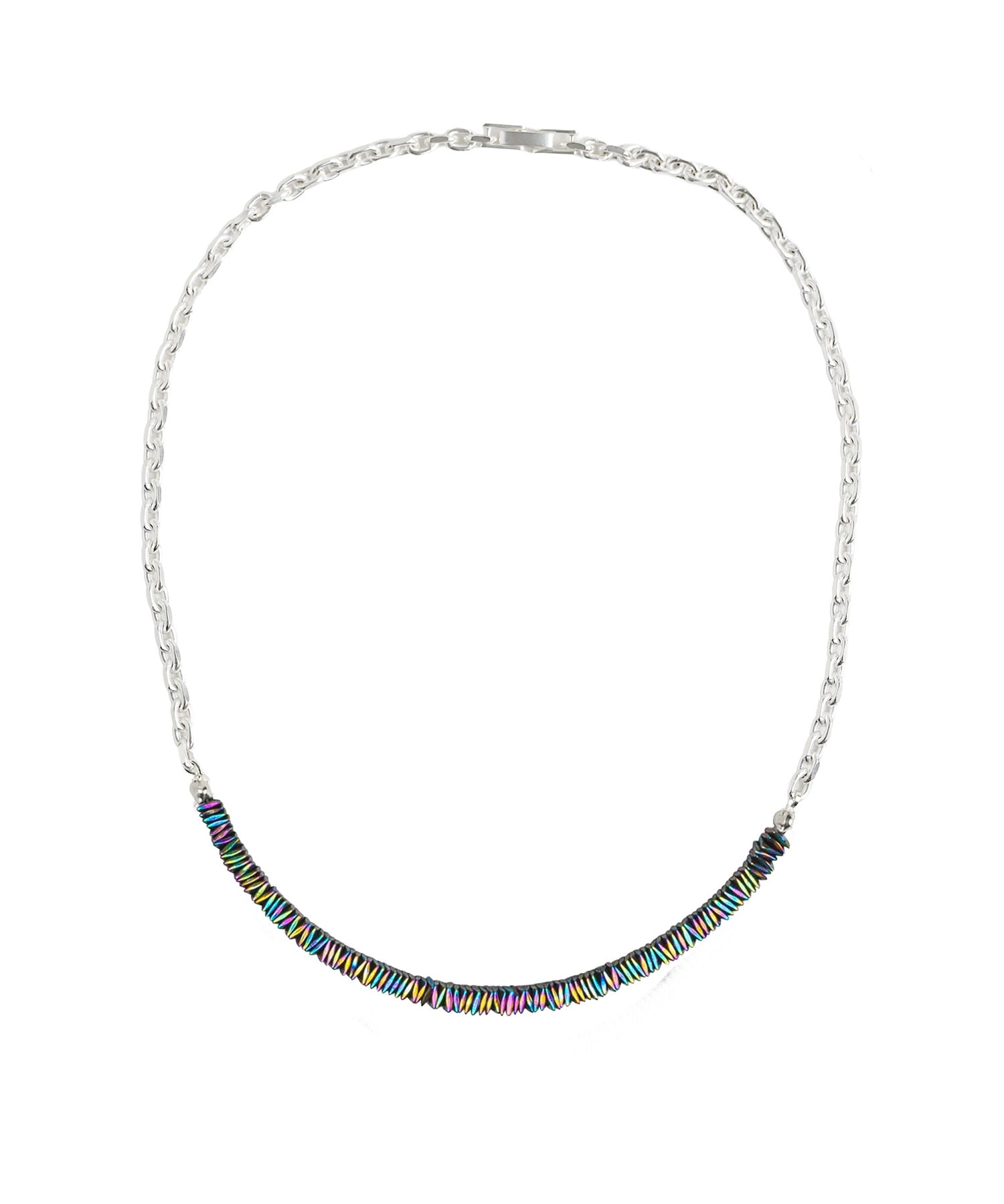 Shiny chain Necklace rainbow【直営限定】｜HERGO