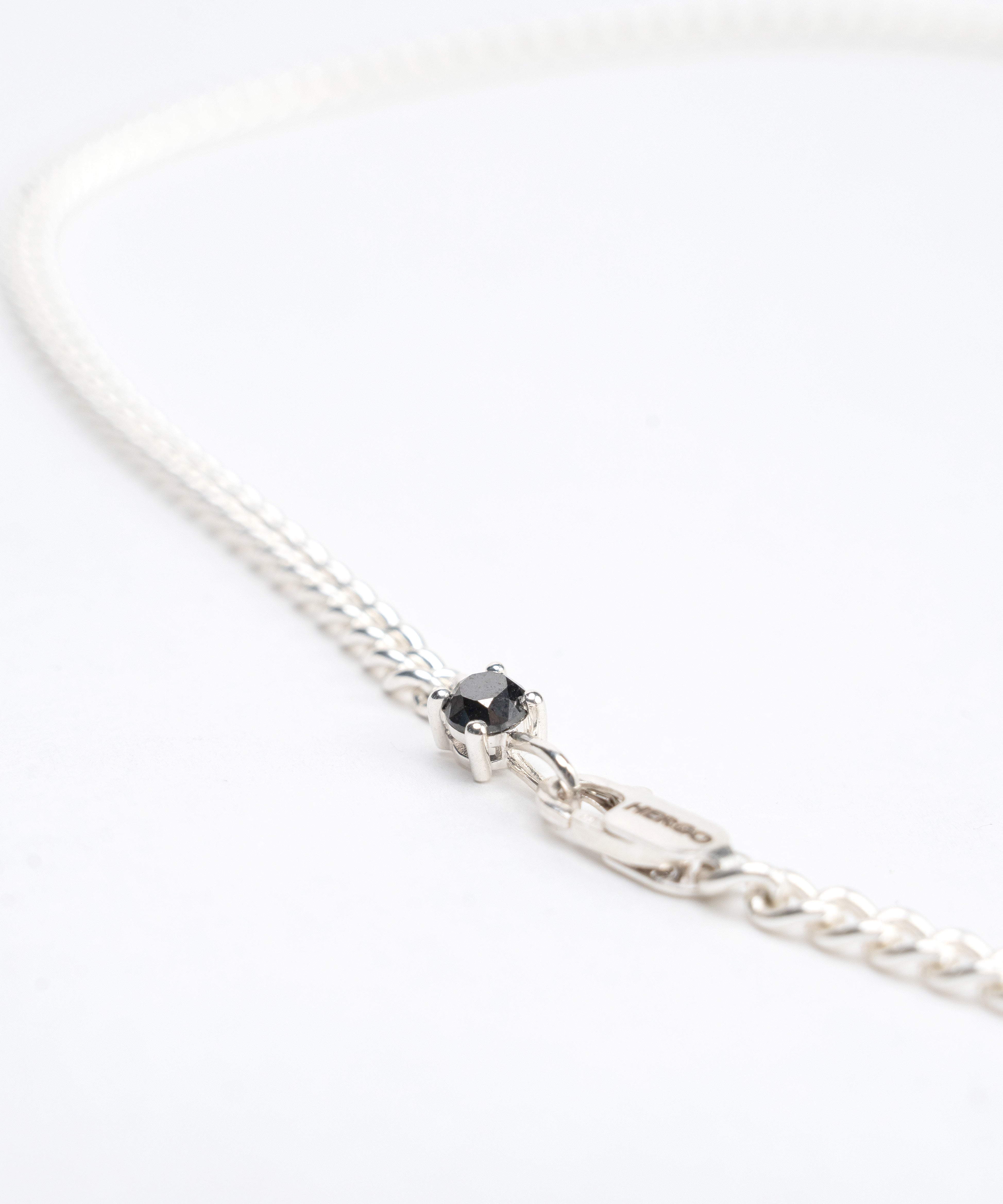 Round cut Necklace DIAMOND SV-925| HERGO