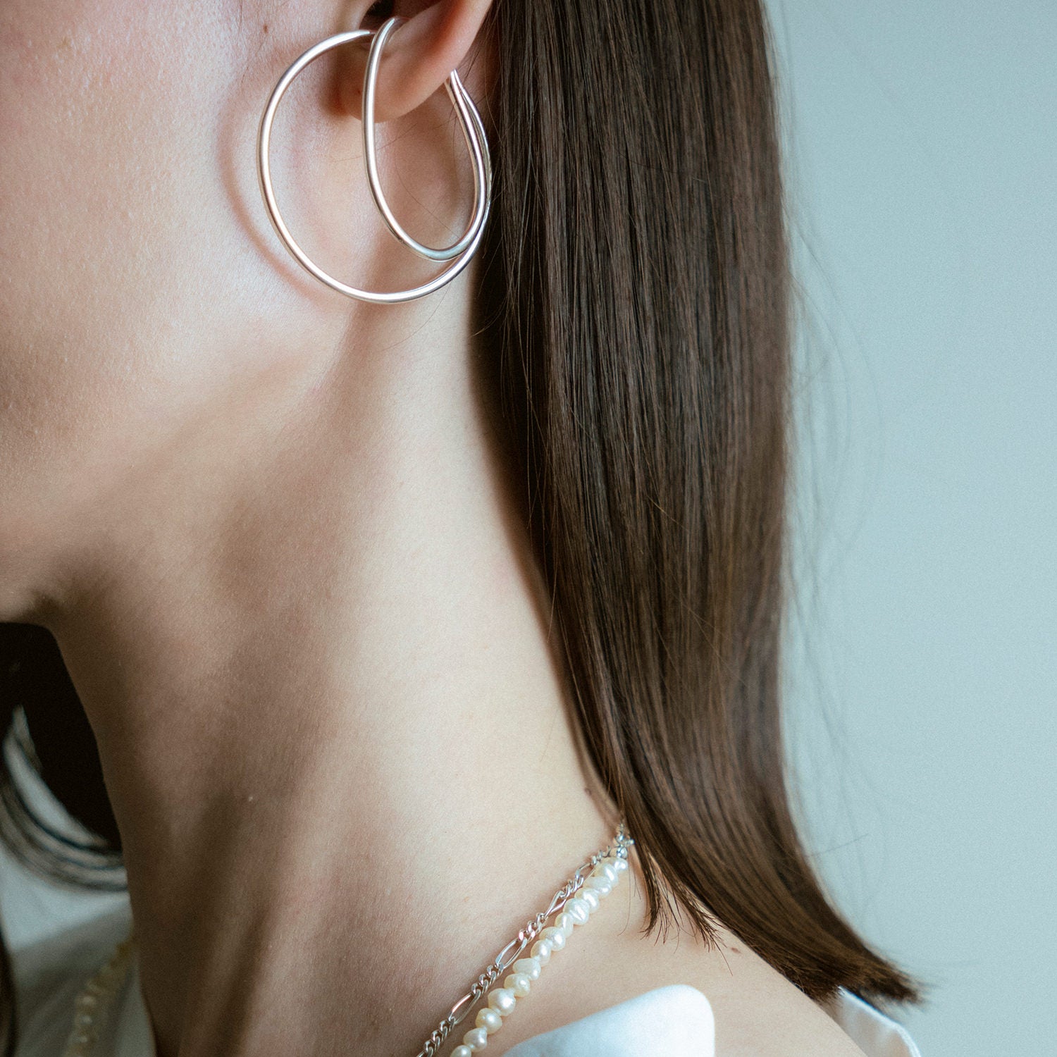 Egg shape earcuff | Losau