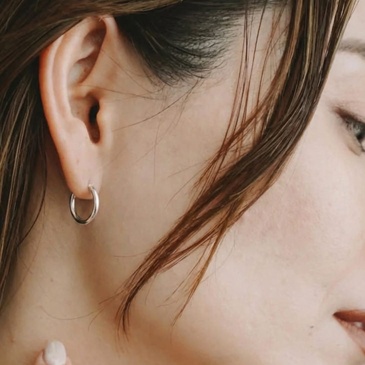 mini hoop pierce | Losau