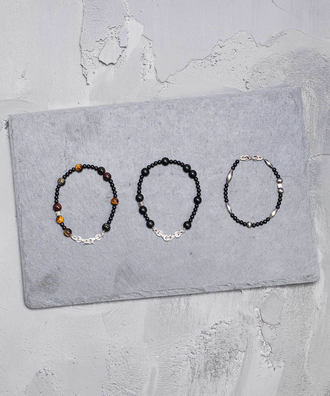 Onyx & Navajo  pearl Bracelet | NARRATIVEPLATOON