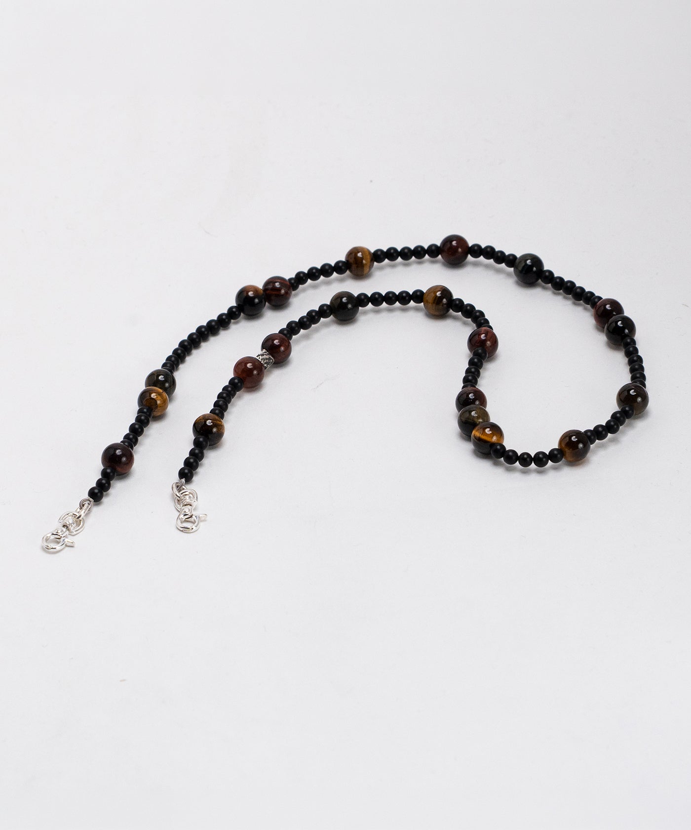 Macro Micro Tiger's eye Onyx Necklace | NARRATIVEPLATOON