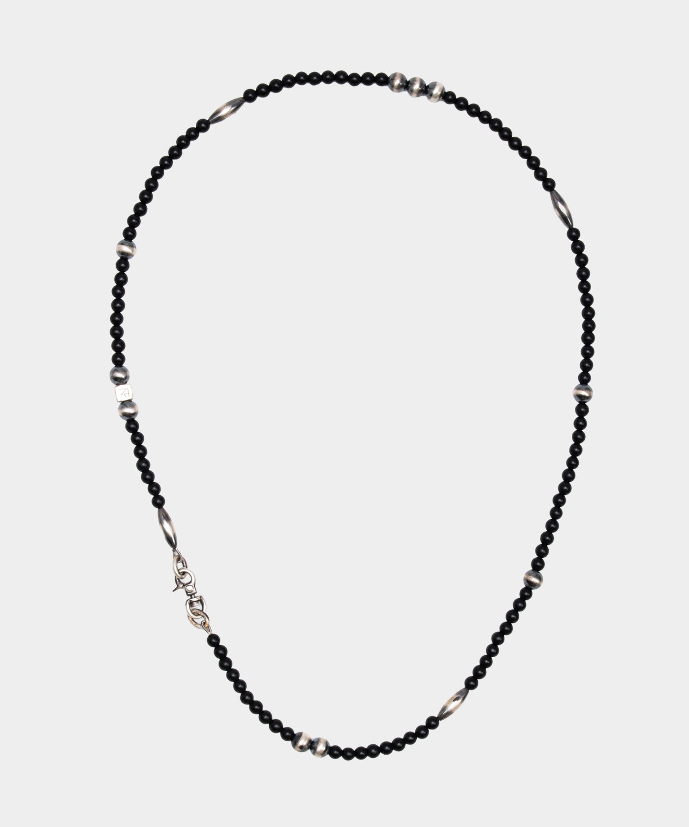 Onix & Navajo pearl Necklace | NARRATIVEPLATOON