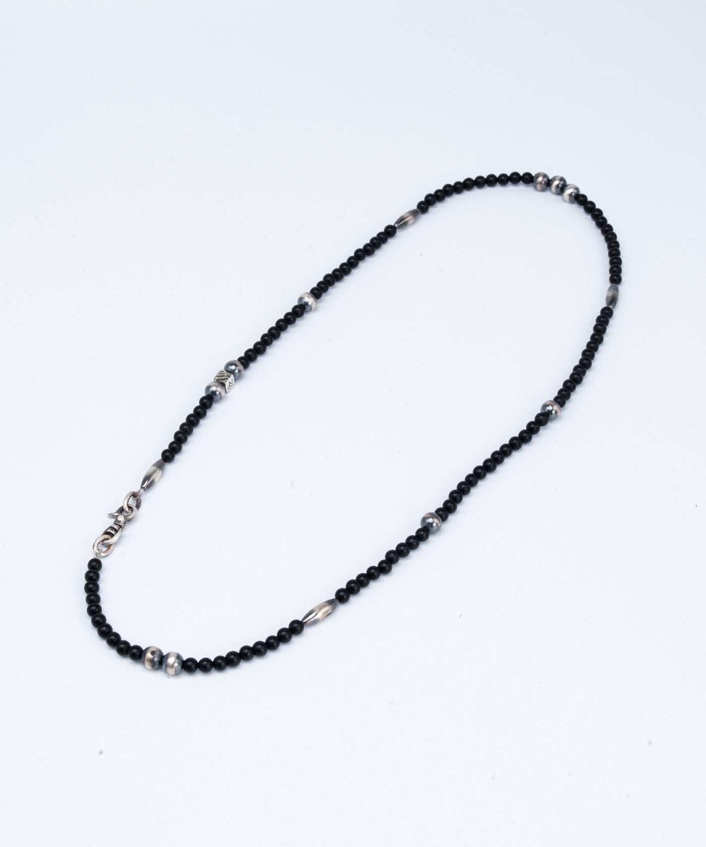Onix & Navajo pearl Necklace | NARRATIVEPLATOON