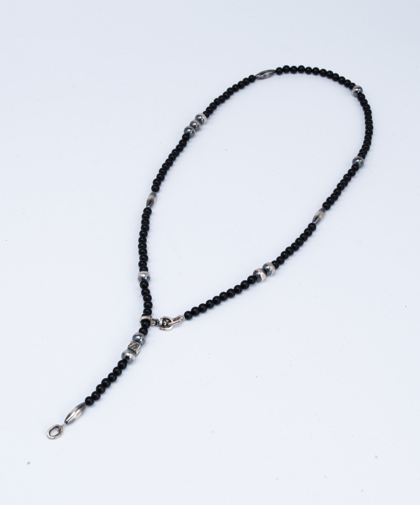 Onix & Navajo pearl Necklace | NARRATIVEPLATOON