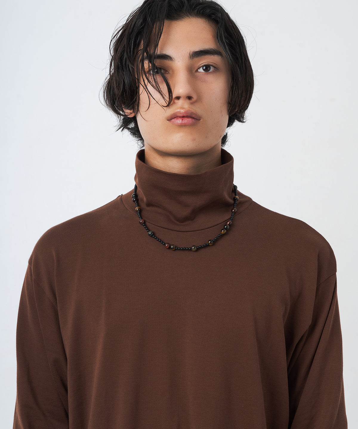 Macro Micro Tiger's eye Onyx Necklace | NARRATIVEPLATOON