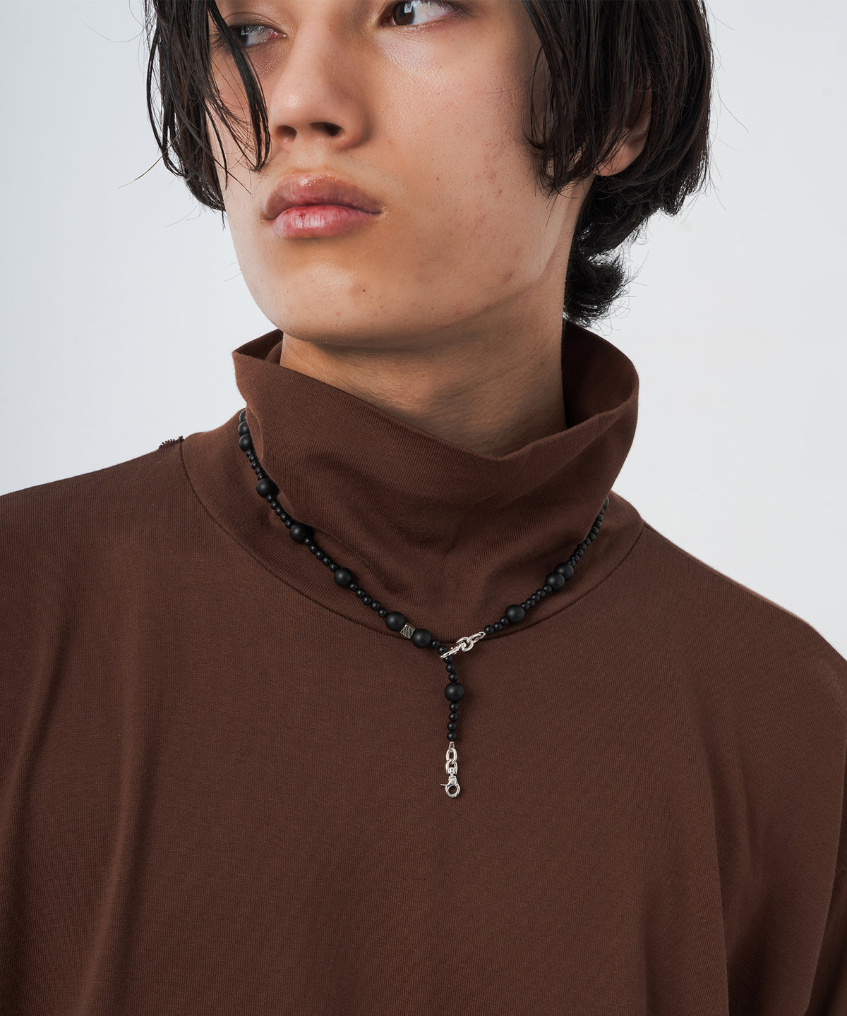 Macro Micro Onyx Necklace | NARRATIVEPLATOON