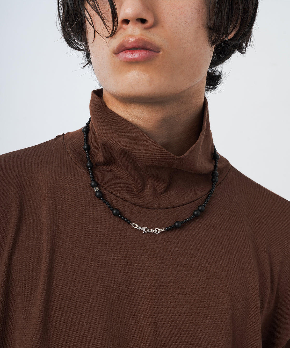 Macro Micro Onyx Necklace | NARRATIVEPLATOON