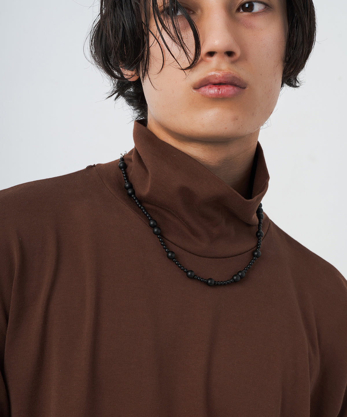 Macro Micro Onyx Necklace | NARRATIVEPLATOON
