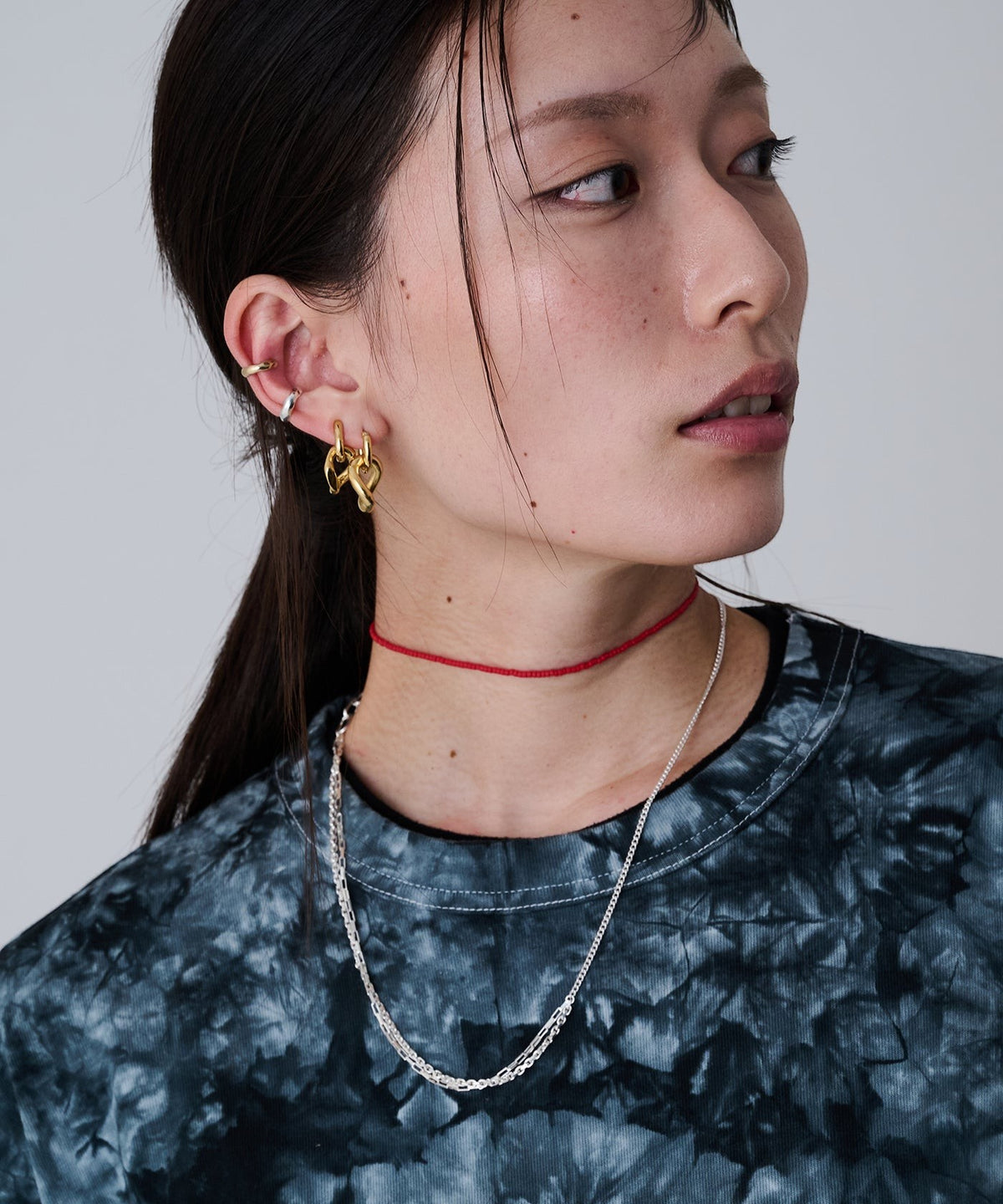 Afghan beads Line choker SV925 | NARRATIVEPLATOON