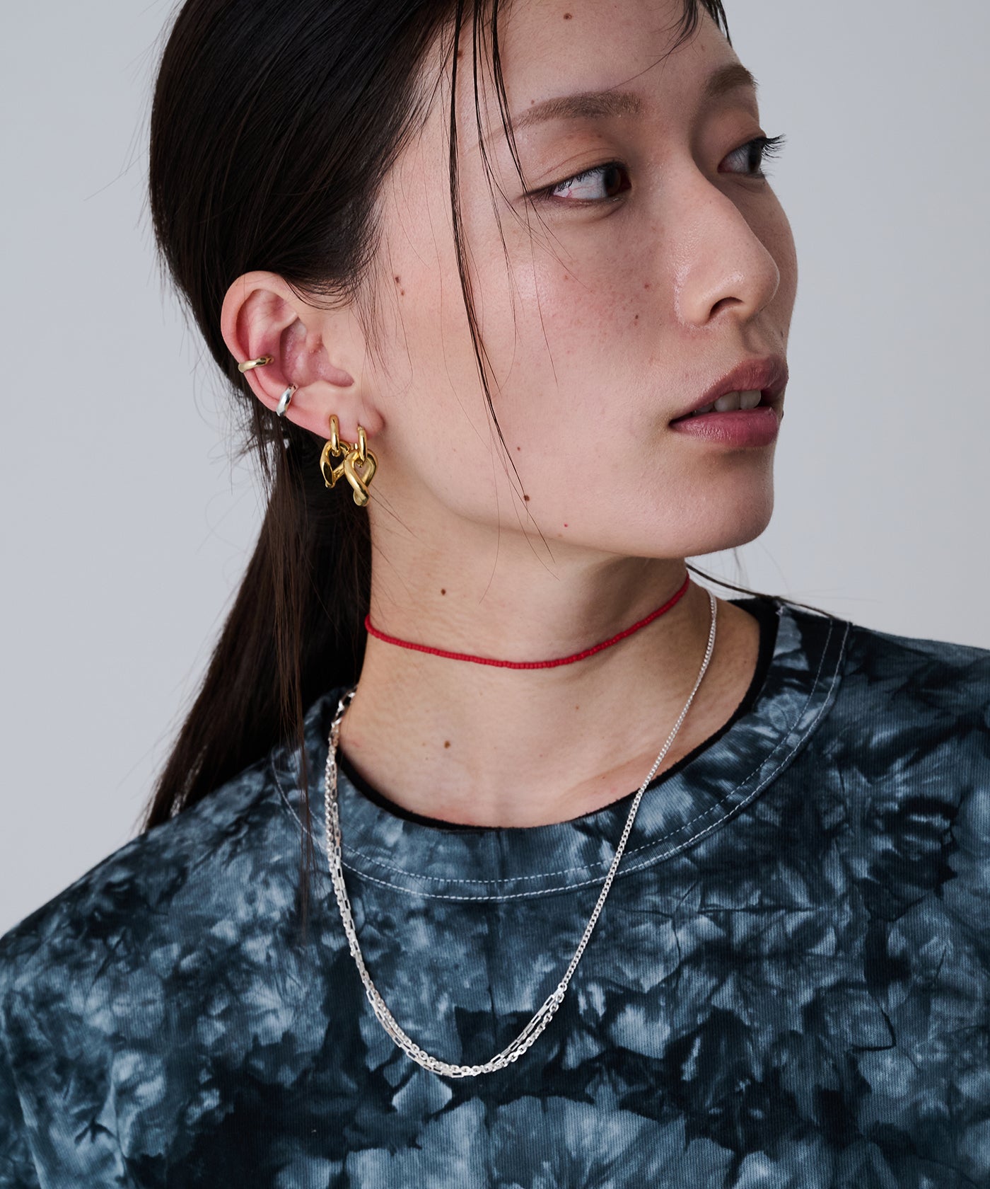 Afghan beads Line choker SV925 | NARRATIVEPLATOON