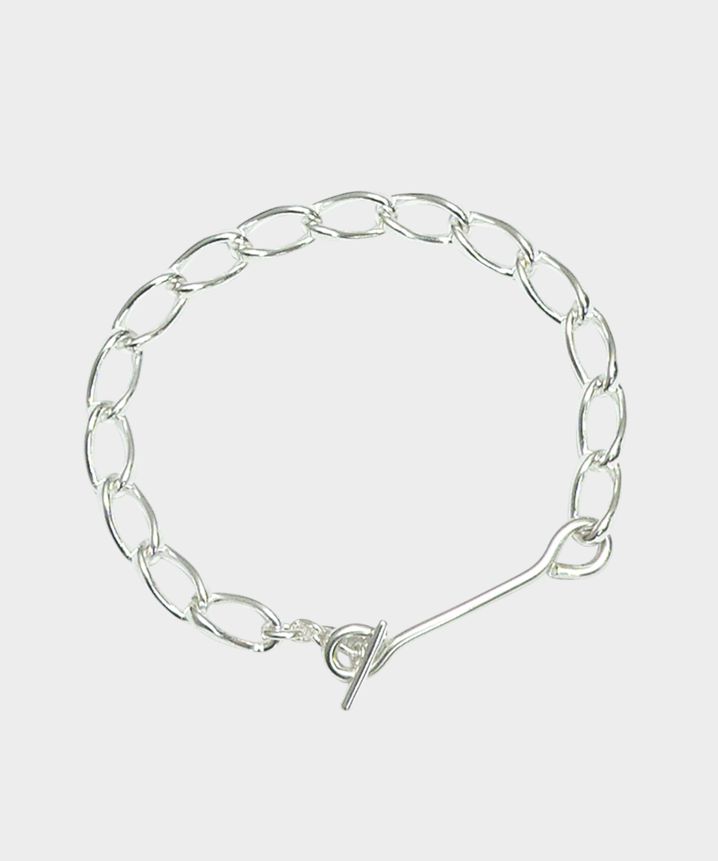 ROLE STOREのBind Chain Bracelet。手作りシルバー925/950製のマンテルチェーンブレスレット。