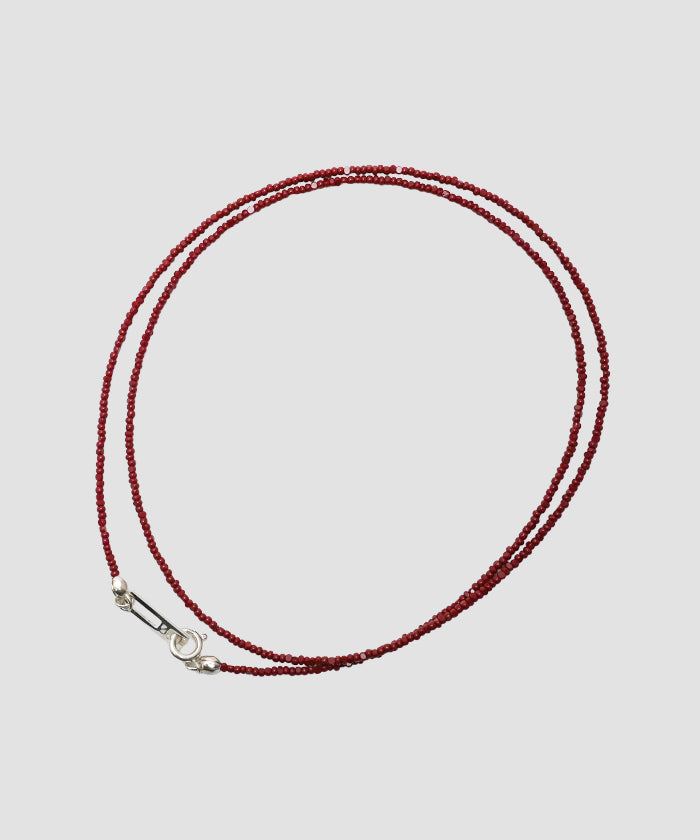 【直営限定】Charlotte Beads Necklace sv925| NARRATIVEPLATOON